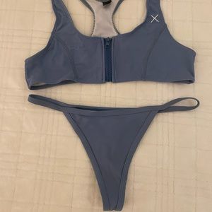 BoutineLA navy blue bikini (FULL SET)